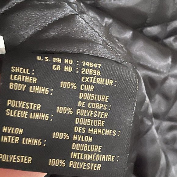 Marc New York Men's Black Leather Jacket Size L - Picture 8 of 9